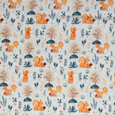 Double Gauze Musselin Thea Herbst - Eichhörnchen